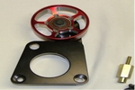 Double Pulley Snub Idler Kit (2Color Pulleys and Bracket)